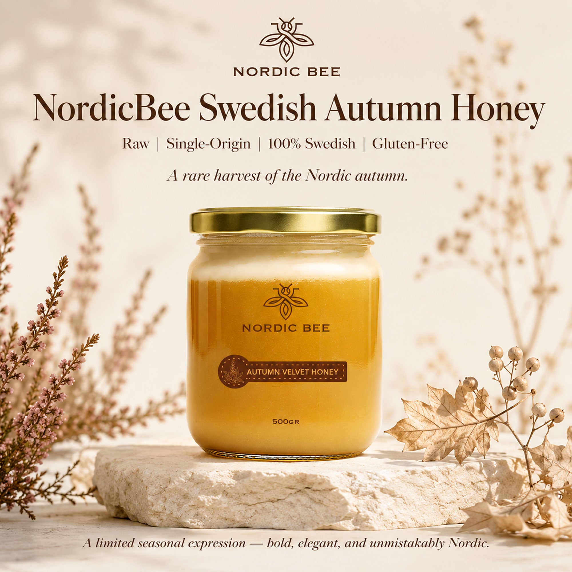 Autumn Velvet Honey 500 gram