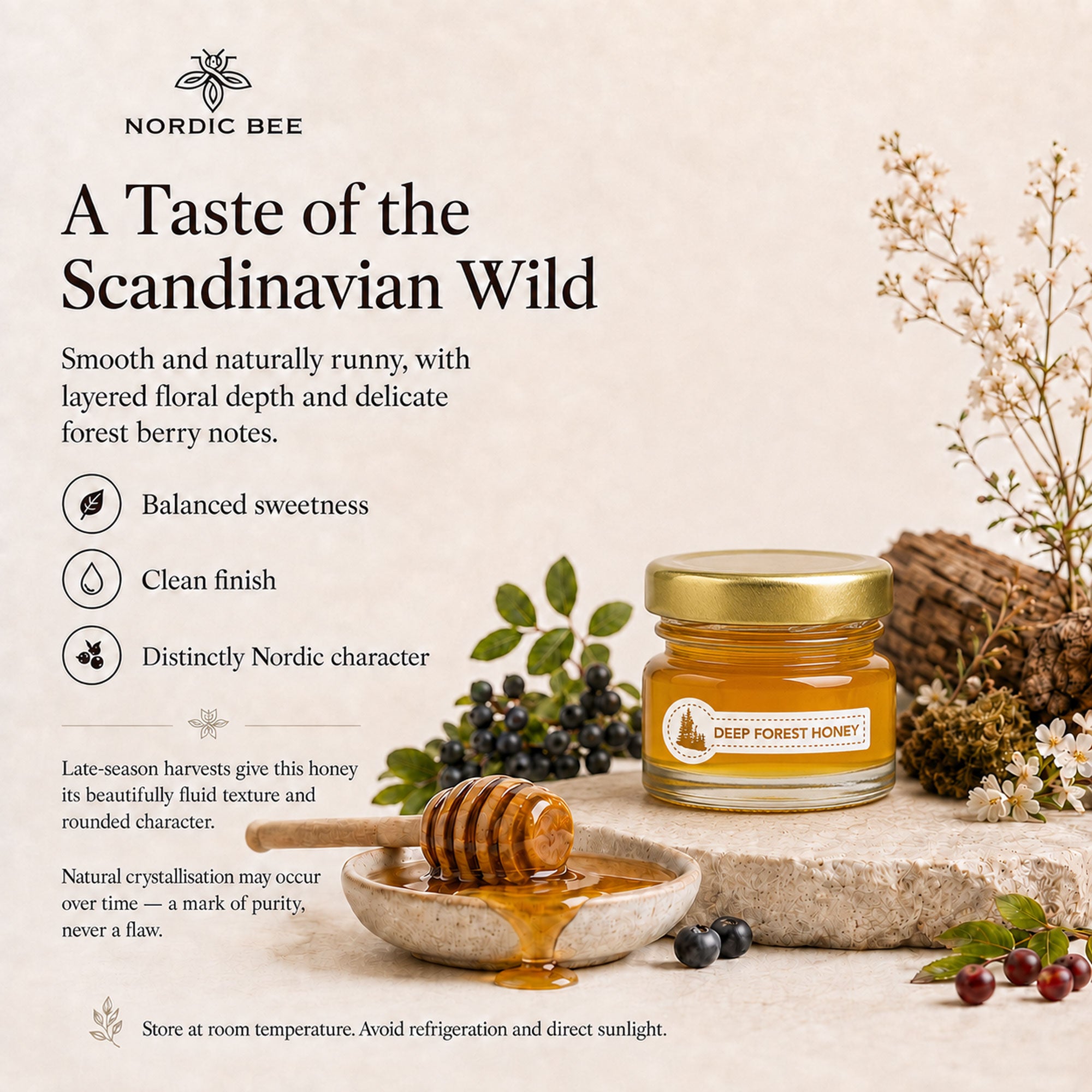 Deep Forest Honey 1oz 29gr