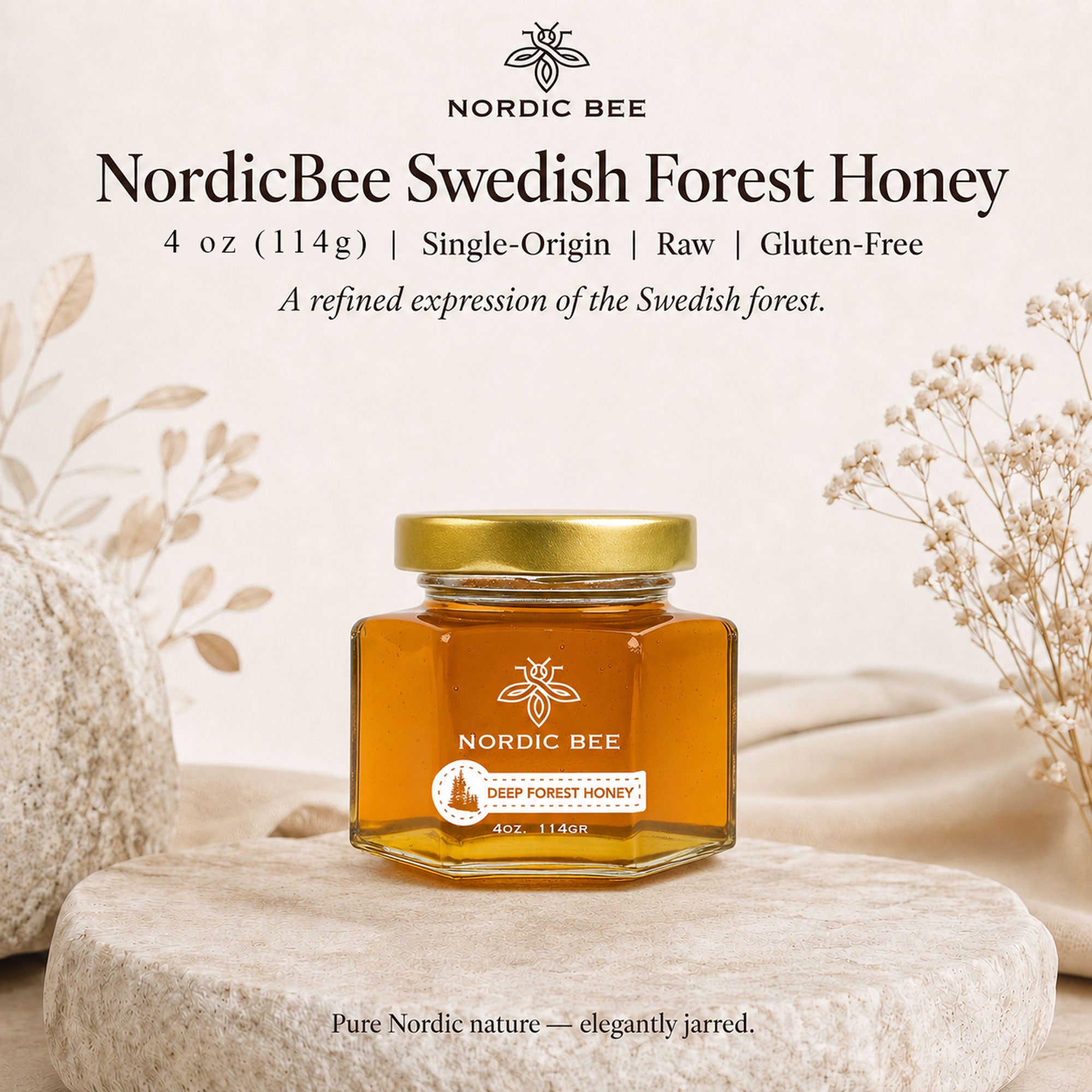 Deep Forest Honey 4oz 114gr