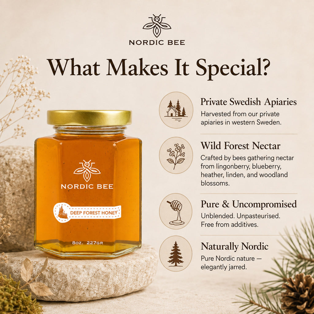Deep Forest Honey 8oz 227gr