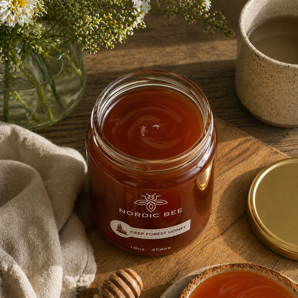Deep Forest Honey 16oz 454gr