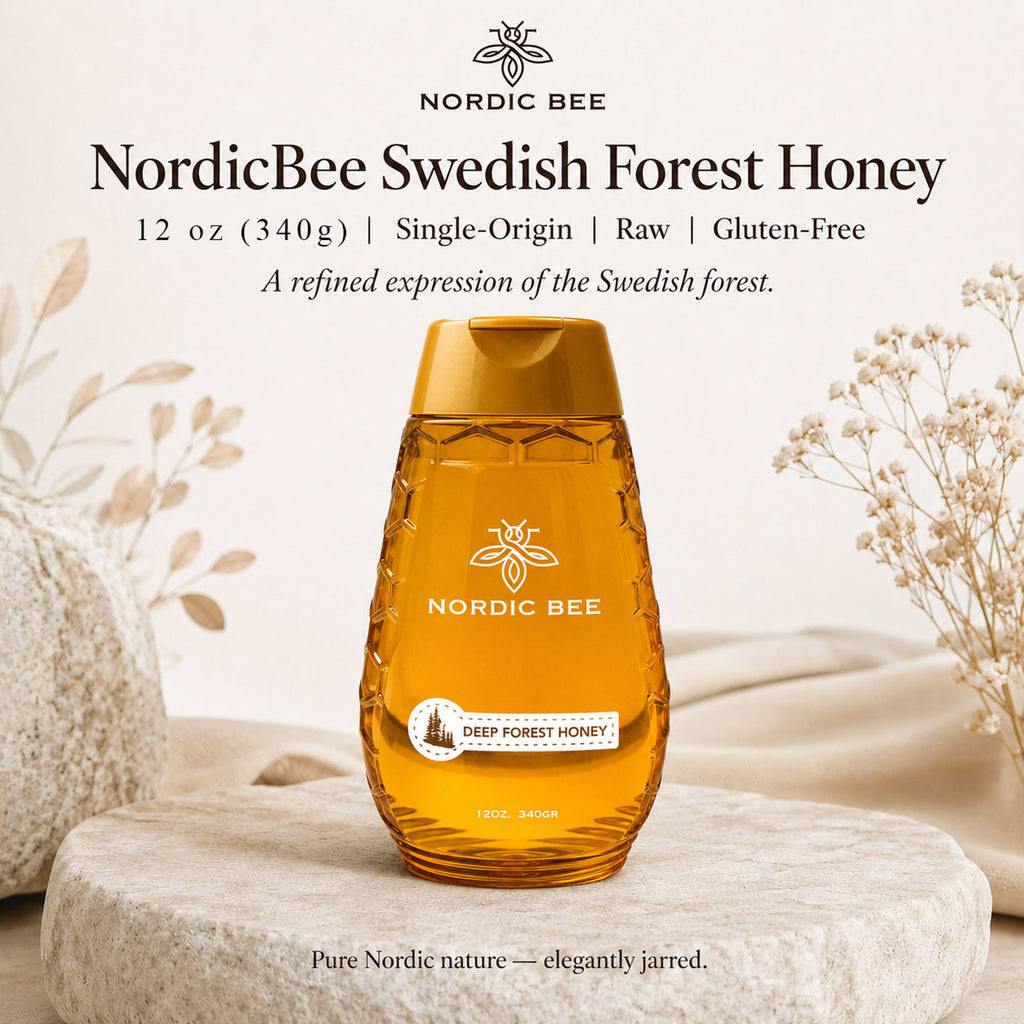 Deep Forest Honey 12oz 340gr Plastic Squeezy