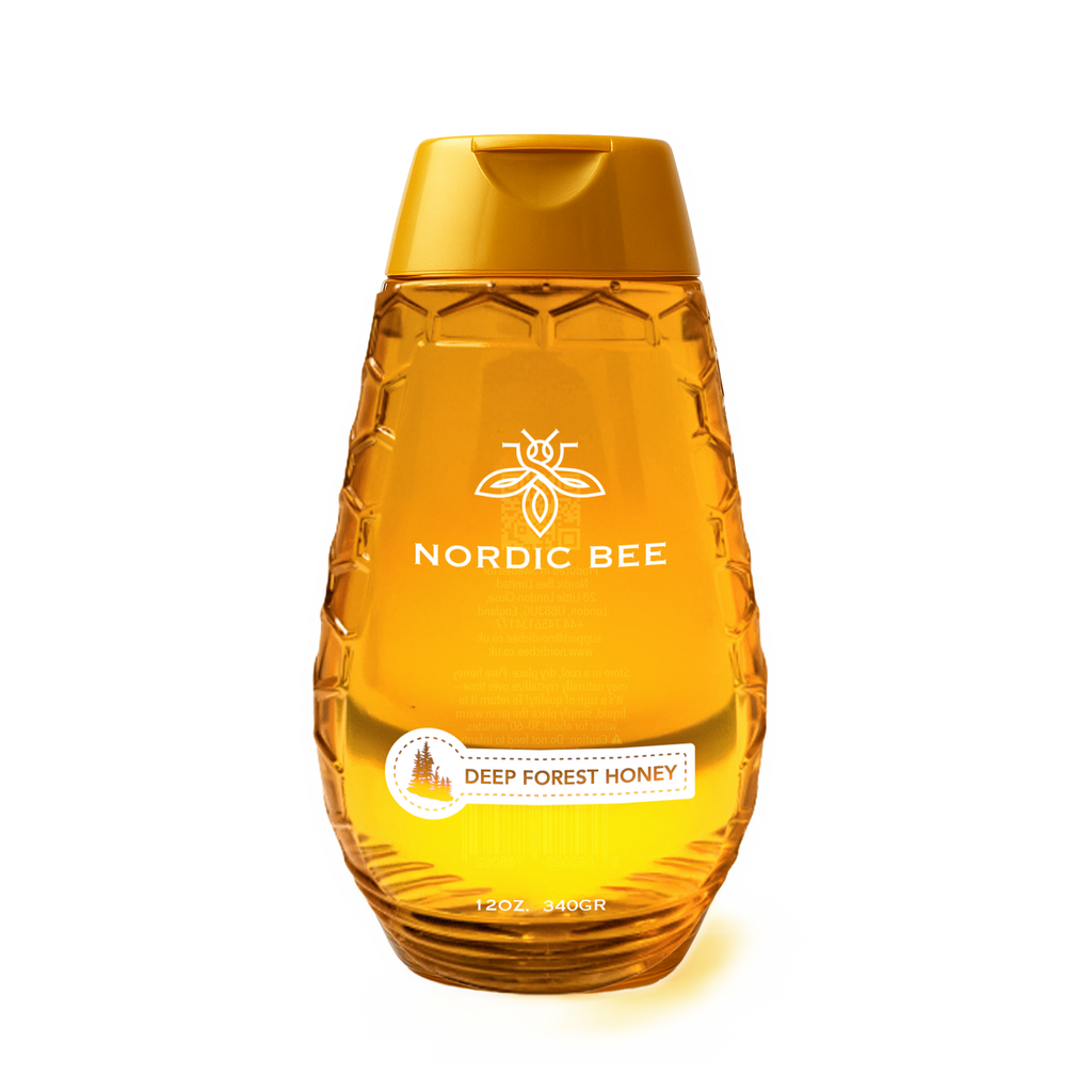Deep Forest Honey 12oz 340gr Plastic Squeezy