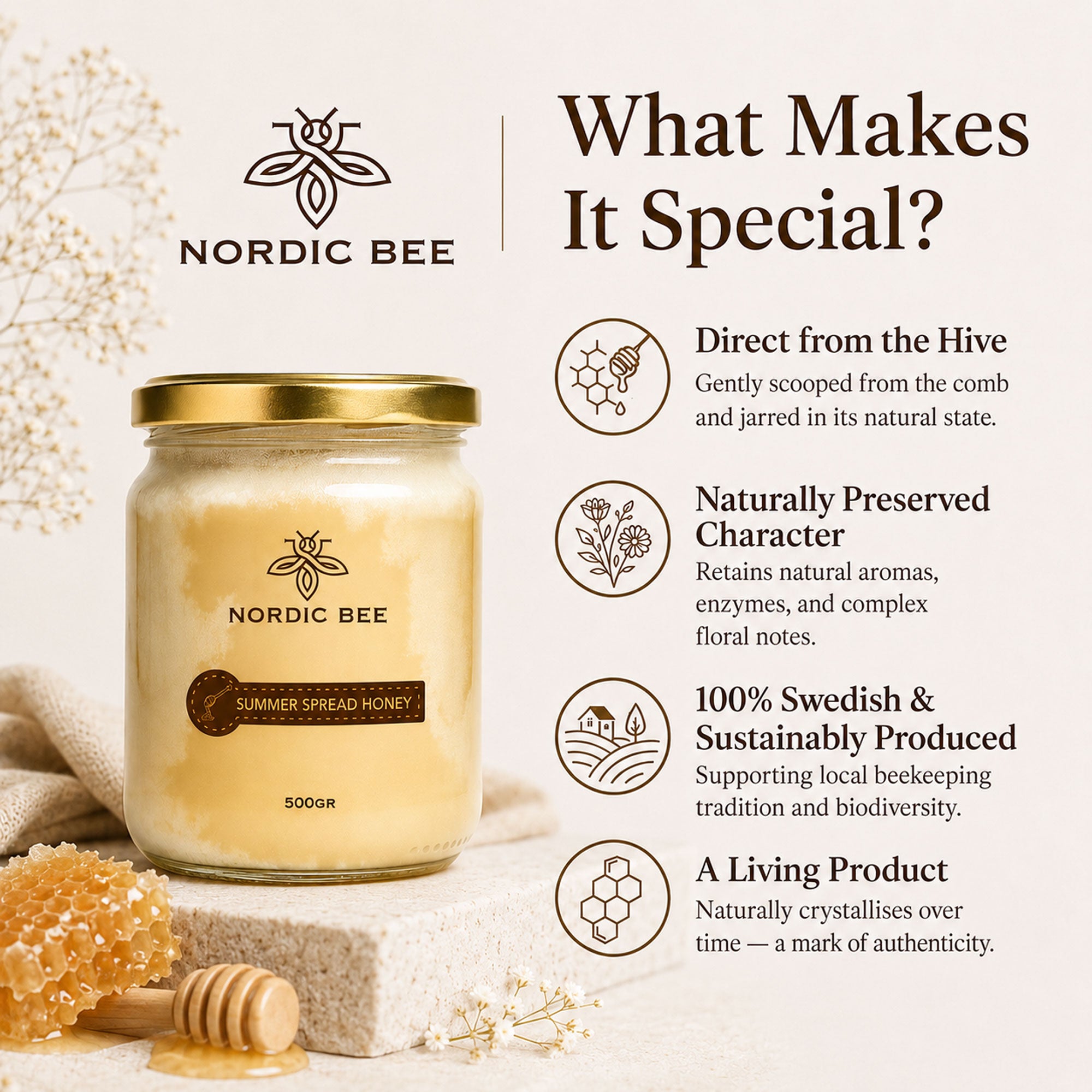 Golden Heritage Honey 350 gram