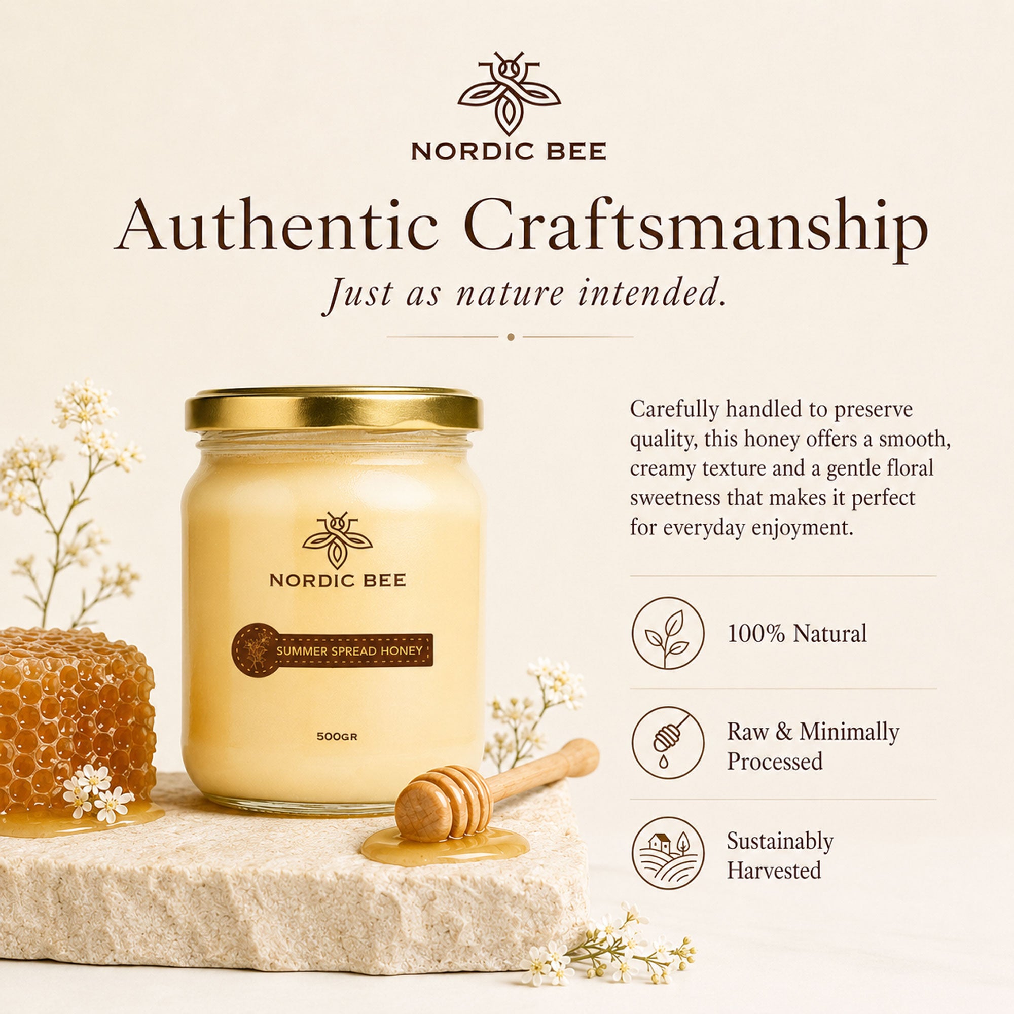 Summer Spread Honey 500 gram