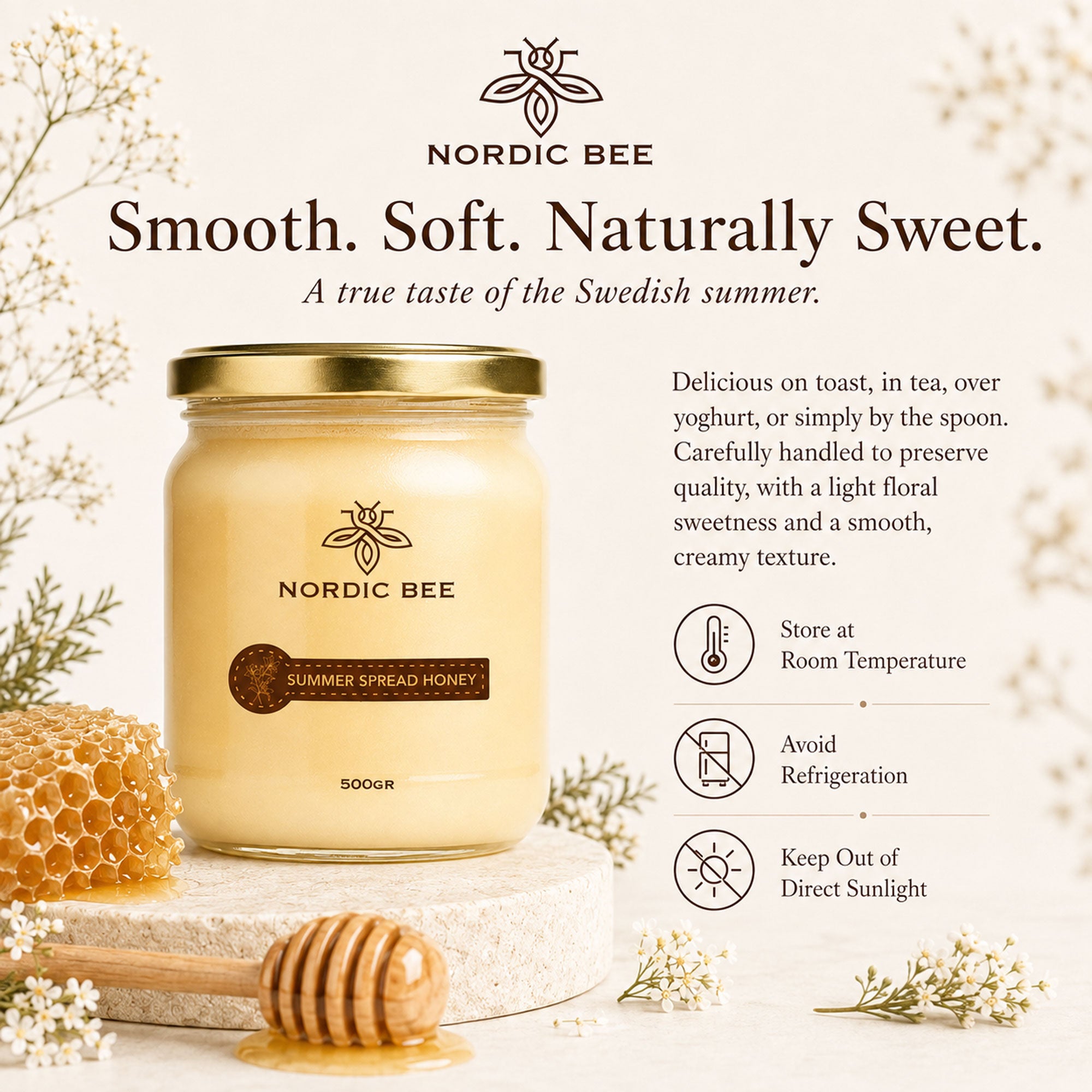 Summer Spread Honey 500 gram