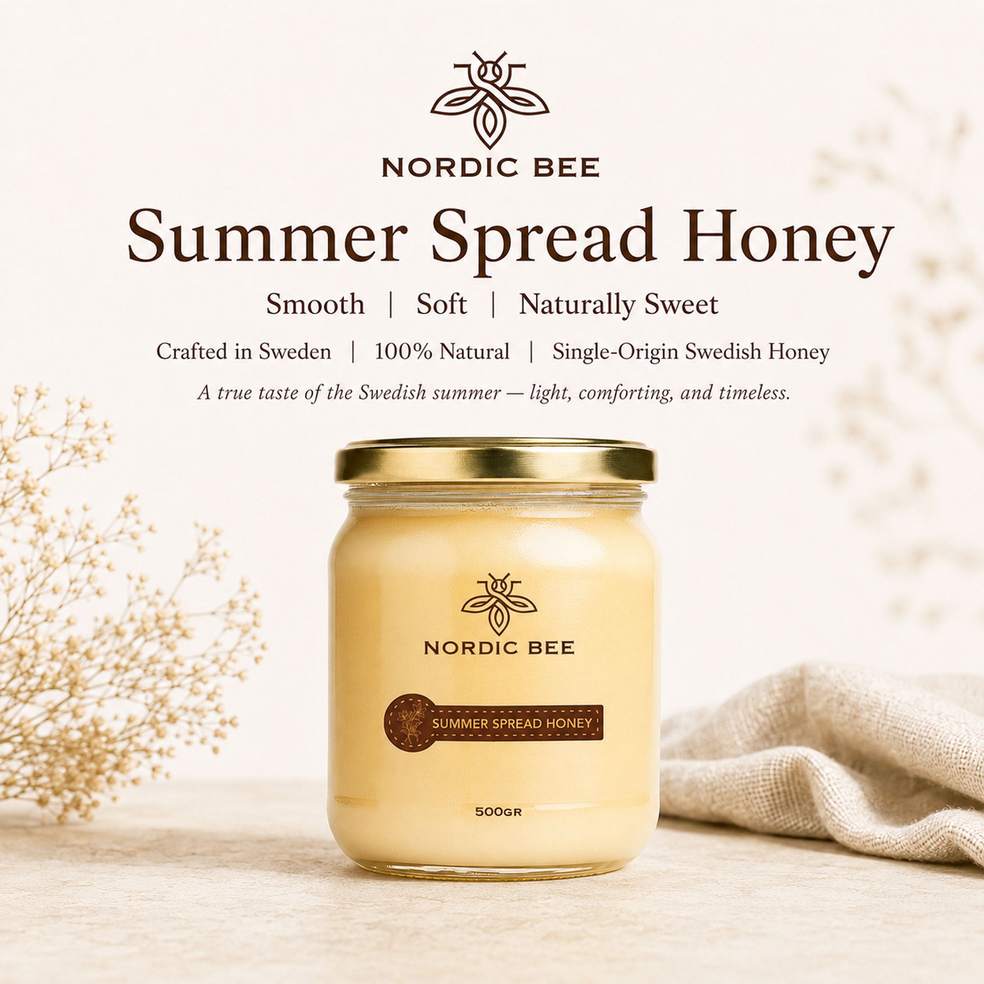 Summer Spread Honey 500 gram